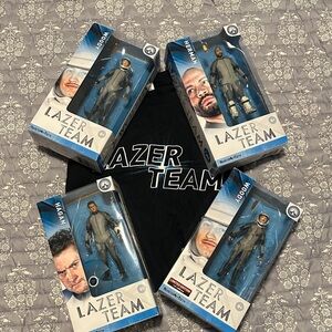 Lazer Team Action Figure Set - Gray